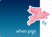 Read Mike Ensley's article titled, 'When Pigs Fly' now