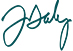 Jim Daly's signature
