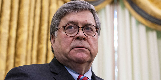 AG Barr Talks Election Fraud, Says DOJ is Investigating