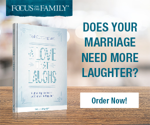 Love that laughs book ad