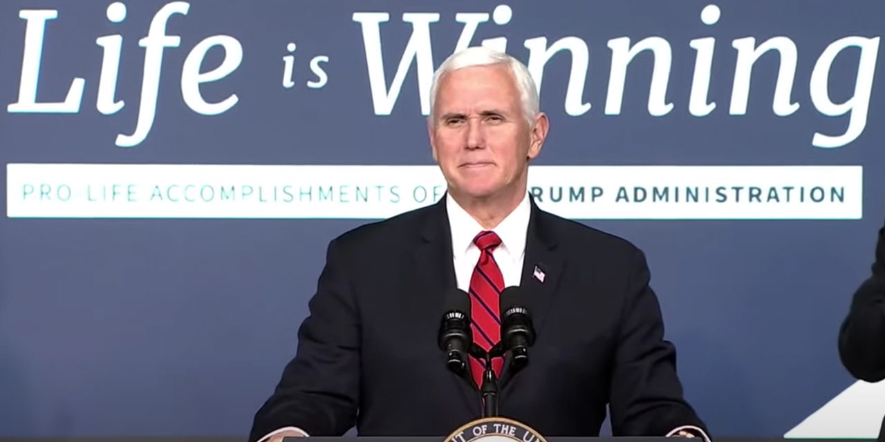 Vice President Pence Hosts ‘Life is Winning’