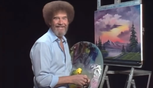 The Joy of Watching Bob Ross